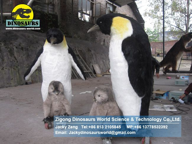 Penguin Robotic Animal Model Animal Replicas DWA115