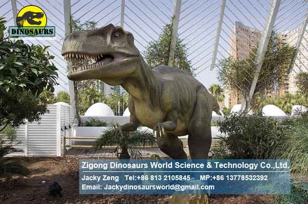 Life size animatronic dinosaur bronze statue (Allosaurus) DWD165