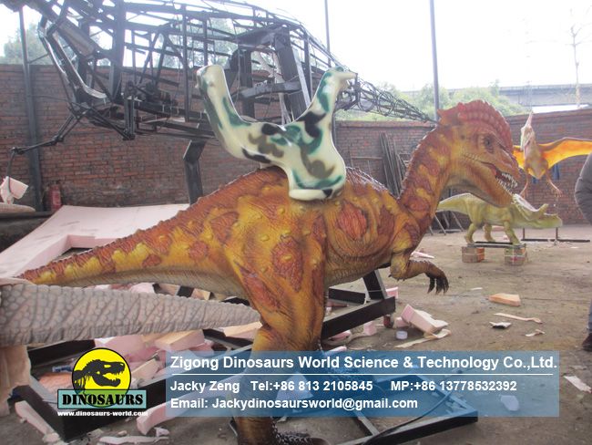 Children's coin operated games fair dilophosaurus rides DWE042