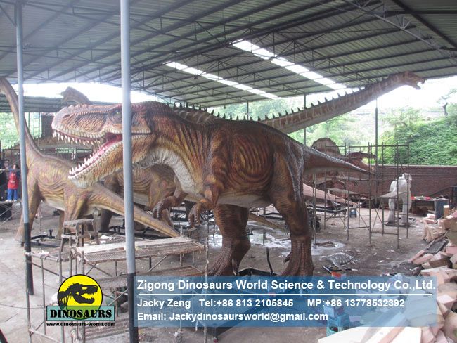 Amusement park Christmas Animatronic Animal T-Rex DWD1342-2