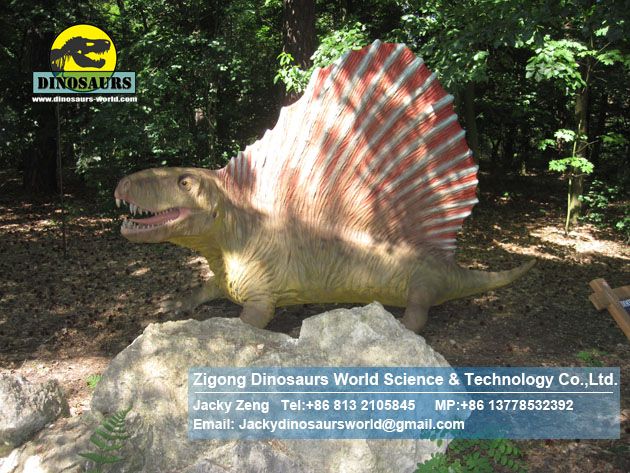 Dimetrodon In Wildlife Parks Dinosaur Planet robotic animals DWD1341