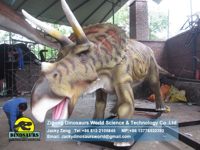 Children's science education model Animatronics Triceratops DWD038-3