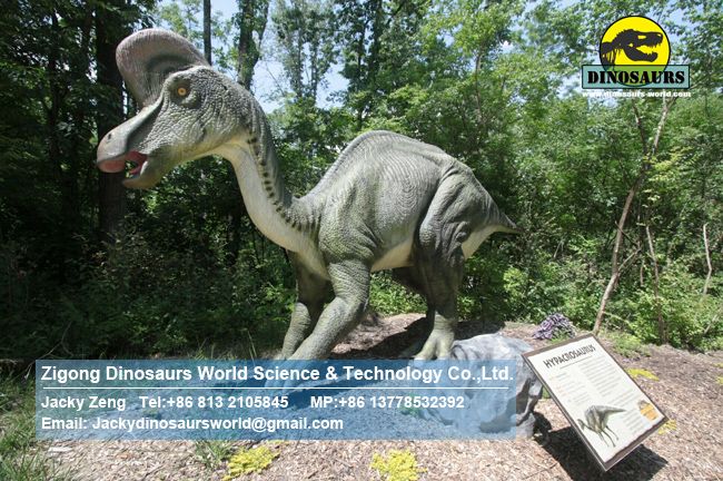 Jurassic park simulation dinosaur robot model hypacrosaurus DWD1506