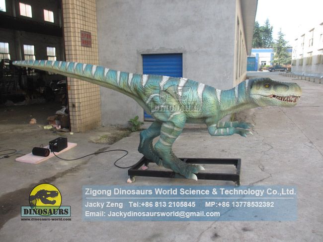 Amusement park life size cheap mechanical dinosaur herrerasaurus DWD229 
