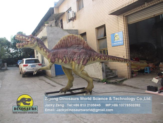 Jurassic Simulation Animatronic Dinosaur Spinosaurus robot Dinosaur for sale DWD230