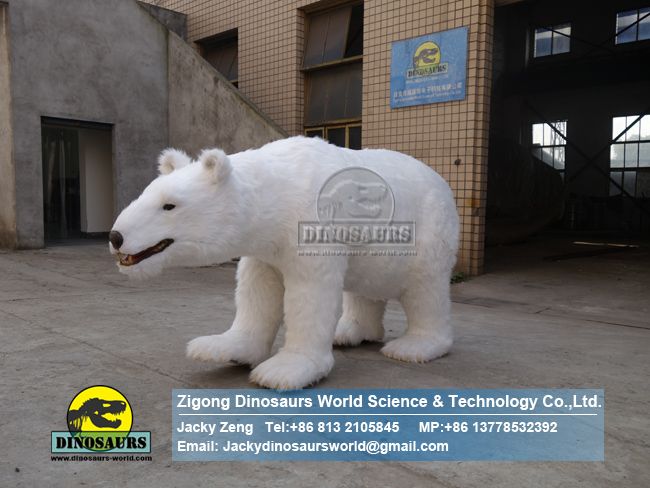 Super market used as amusement equipment polar bear DWA158