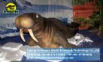 Indoor toy Animal rescue animatronic exhibition animals Walrus DWA012