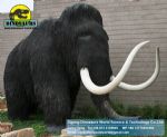 Plastic jungle gym electric animatronic animals (Mammoth) DWA036