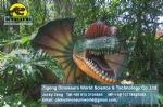 Adventure playground equipment real animals/dinosaurs dilophosaurus DWD136