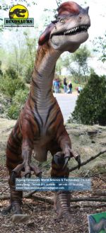 Outdoor dinosaurs model look dinosaurs dilophosaurus DWD137