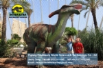 Dinosaur exhibition Animatronic Dinosaur Parasaurolophus DWD1330