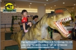 Amusement park coin operated dilophosaurus ride DWD1333