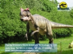 Animatronic dinosaur model in dinosaur park big allosaurus DWD1454