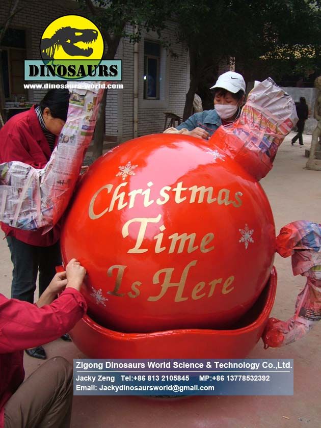 Christmas ball,christmas decoration,restaurant figures DWC027