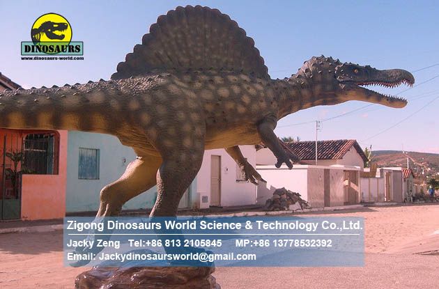 Theme park new amusement animals statue Spinosaurus DWD158