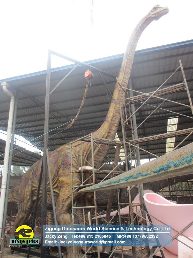 Jurassic park large mechanical robotic brachiosaurus DWD010-1