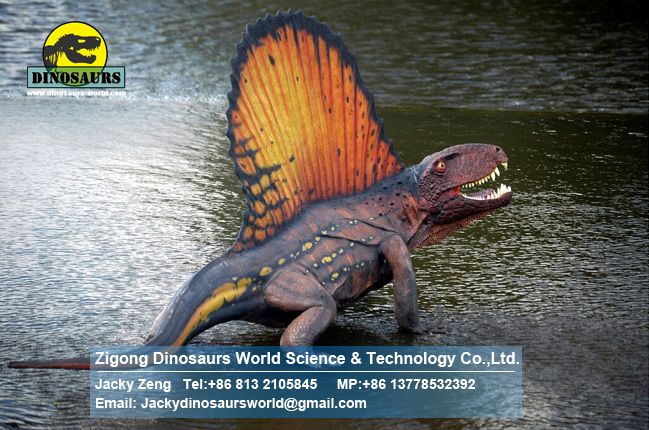 Animatronic dinosaur dimetrodon zigong dinosaurs factory DWD1457