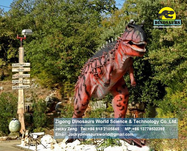 Jurassic park robot dinosaur Artificial Huge Carnotaurus model DWD1494