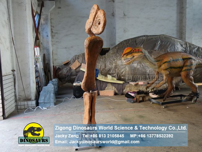 Dinosaur fossil museum's restoration model Mamengchisaurus Leg Bone ZD05