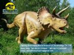 Kids outdoor playground items life size dinosaur statues DWD118