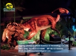 Large Machinery parasaurolophus is mounted dinosaur theme exhibition DWD1447