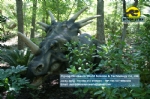 Dinosaur Park in the large-scale simulation dinosaur Styracosaurus DWD1334-1
