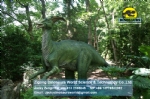 Life size dinosaur replicas parasaurolophus mechanical model DWD1445
